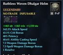 Ruthless Woven Dhalgar Helm