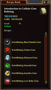 Introduction to Coldain Gem Refining