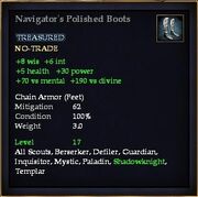 Navigator's Polished Boots