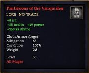 Pantaloons of the Vanquisher