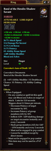 Band of the Hendin Shadow Savant