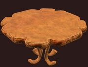 Table of the forest bloom (visible)