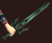 Venomous Shissar Longsword (Equipped)
