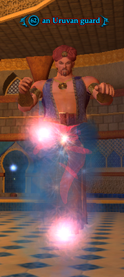 An Uruvan guard