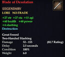 Blade of Desolation