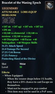 Bracelet of the Waning Epoch