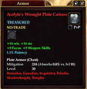 Acolyte's Wrought Plate Cuirass
