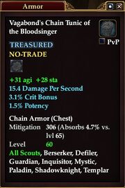 Vagabond's Chain Tunic of the Bloodsinger