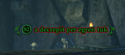 A decrepit per egren tuk