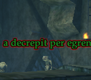 A decrepit per egren tuk