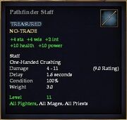 Pathfinder Staff