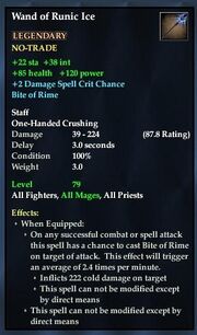 Wand of Runic Ice