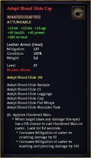 Adept Blood Hide Cap