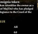 Coin insignia token