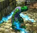 A captured froglok