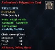 Ambusher's Brigandine Coat