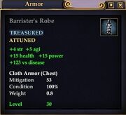 Barrister's Robe