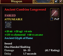Ancient Combine Longsword