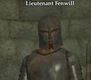 Lieutenant Fenwill