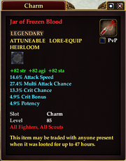 Jar of Frozen Blood