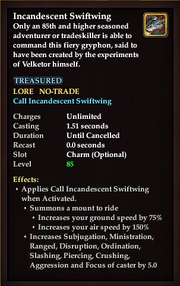 Incandescent Swiftwing Stats