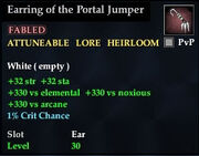 Earring of the Portal Jumper