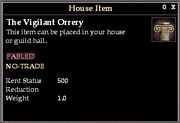 The Vigilant Orrery