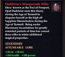 Darkbriar's Masquerade Silks