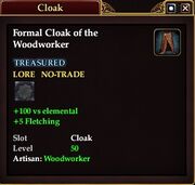 Formal Cloak of the Woodworker