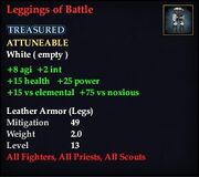 Leggings of Battle