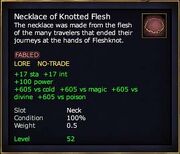 Necklace of Knotted Flesh
