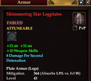Shimmering Star Legplates