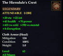The Hierodule's Crest