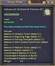 Advanced Alchemist Volume 62