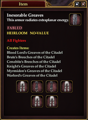 Inexorable Greaves