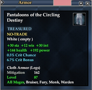 Pantaloons of the Circling Destiny