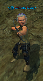 A corrupted bandit