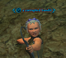 A corrupted bandit