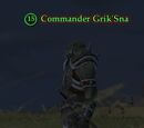 Commander Grik'Sna