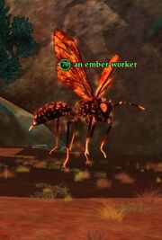 An ember worker