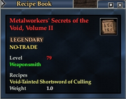Metalworkers' Secrets of the Void, Volume II