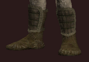 Wanderer's Rare Hide Leather Boots (Equipped)