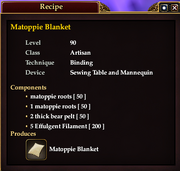 Matoppie Blanket (Recipe)