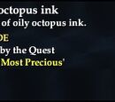 A sac of octopus ink