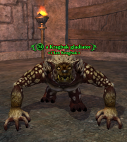 A Kragbak gladiator