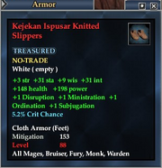 Kejekan Ispusar Knitted Slippers