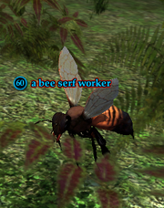 A bee serf worker
