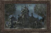 Oil Painting of a Castle (Visible)