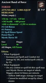 Ancient Band of Force