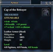 Cap of the Betrayer